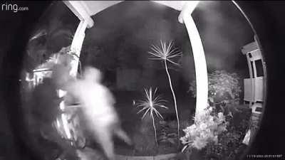 WCGW Armed robbers targeting the wrong house