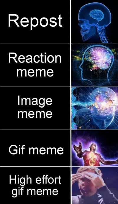 The different levels of memes