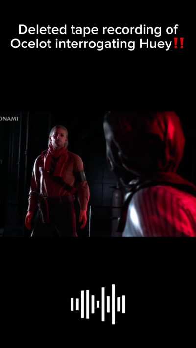 Why did Kojima delete this tape❓