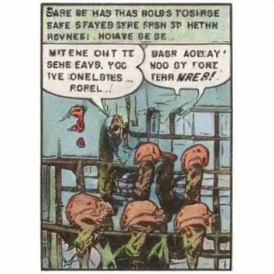 AI tries to generate comic book panels