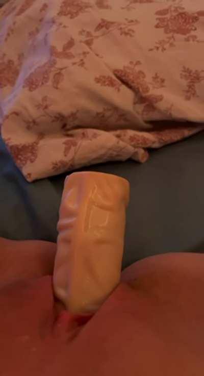 when ur pussy is so tight the toy just pops out