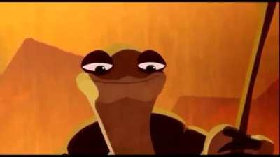 Me visiting someone’s lovely island and I see a Monkey villager