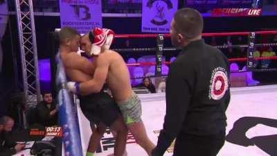 Dirty fighter taught a lesson