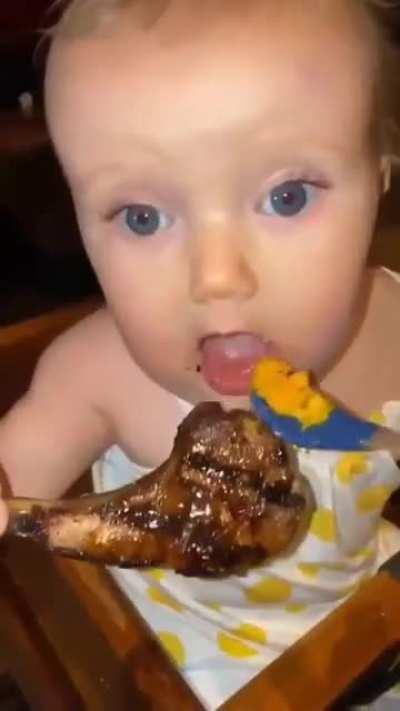 Delicious chicken legs