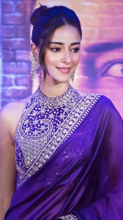 Ananya Pandey slaying in saree