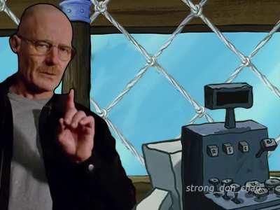 Walter White goes to the Krusty Krab