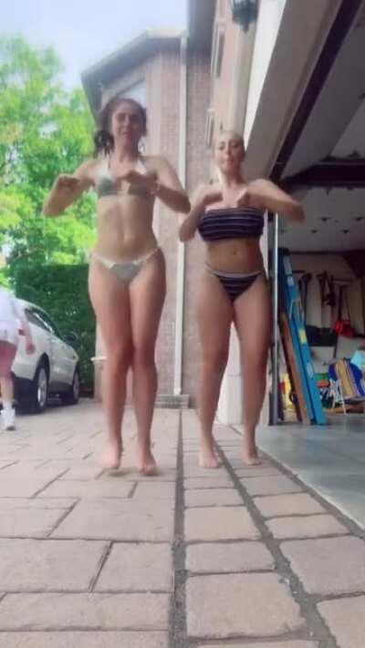 She needs to turn around more often