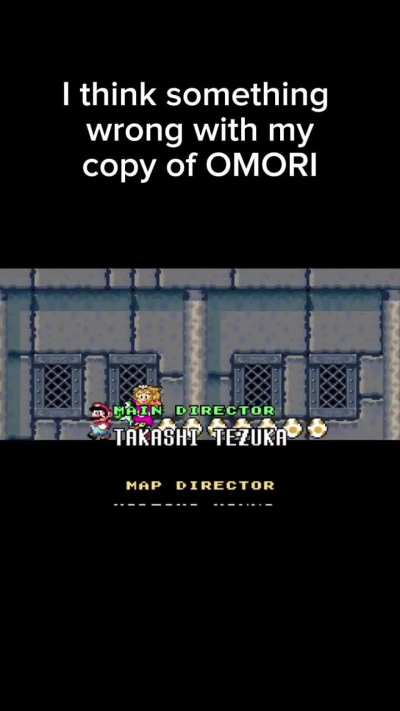 I think something wrong with my copy of OMORI