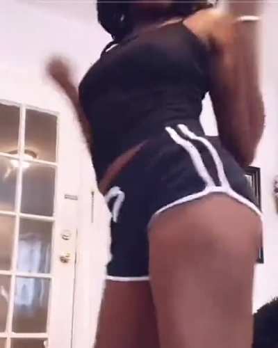 Pookie throwing it back