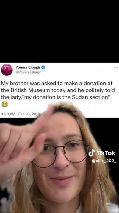 The British Museum can't take a joke