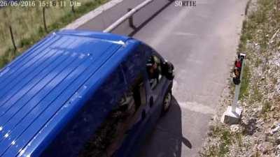 Not waiting for the light to turn green