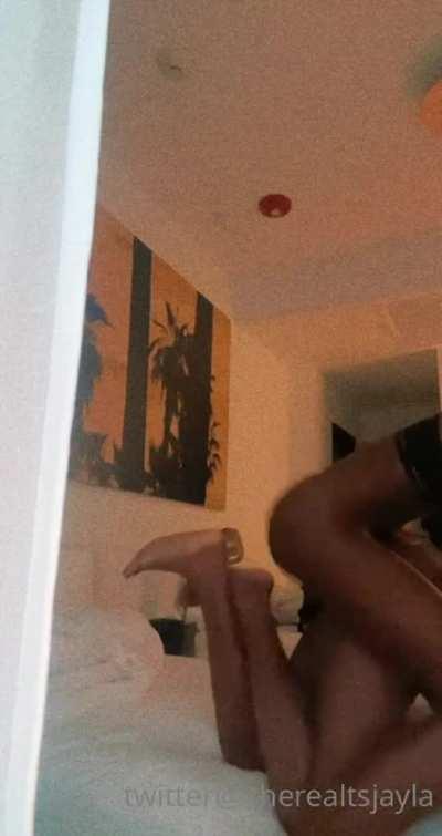 TS Jayla Dominates Until Climax