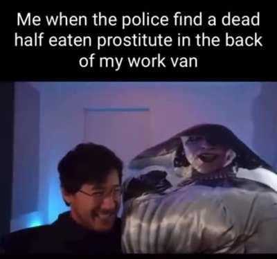 It was her idea officer, she told me to eat her out