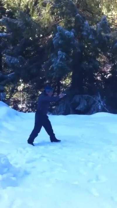 This guys are trying the effectiveness of a bulletproof vest