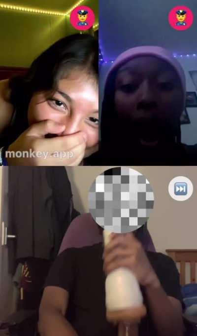 She Was Drooling 💀😂(Monkey App)