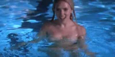 Scarlett Johansson skinny dipping