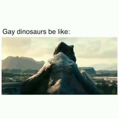 Love a Gay Dino.