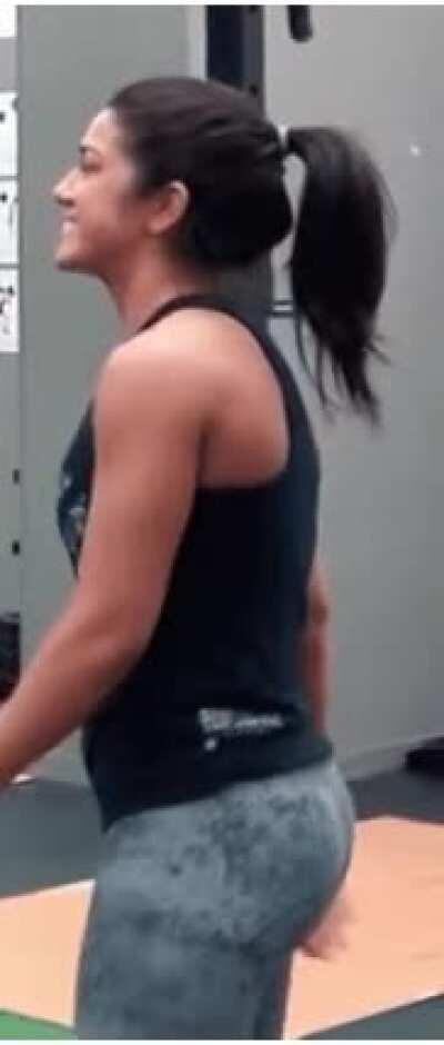 Bayley in Yoga Pants. A true blessing