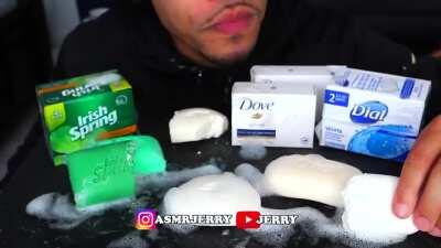 Soap mukbang asmr