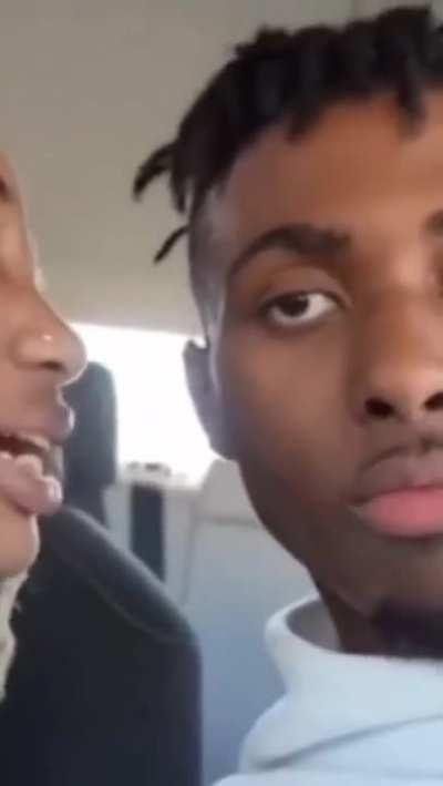 You never told her that you two were related!?! How dare you.