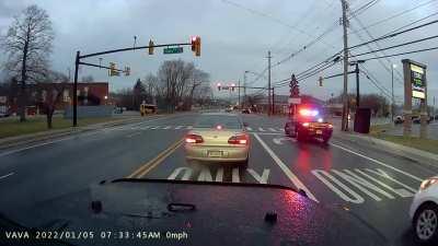 This guys having a rough commute