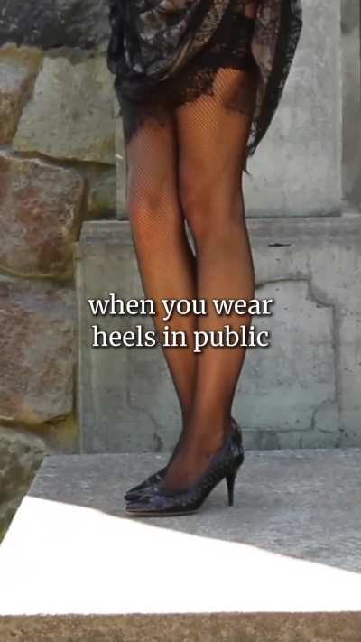 High heels are just the beginning in your sexy sissy adventures.