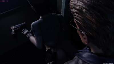 Rookie Jill & Wesker [Resident Evil] (SavageCabbage)
