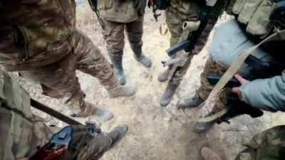 At Protect a Volunteer, we help defenders of Ukraine get protective equipment to keep them safe, including for a member of this unit. Their commander shared this video of a prayer before combat, another way of keeping them safe. You can help a volunteer g