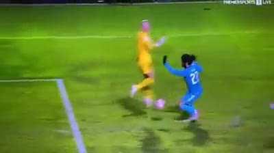 Real Madrid's goal against Alcoyano