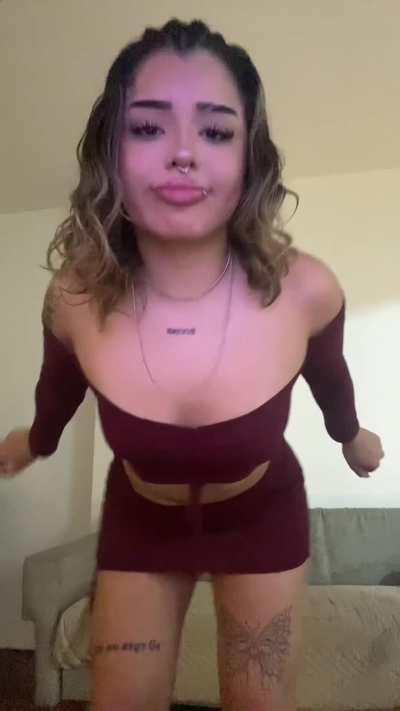 Bent over and waiting for you