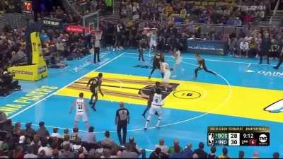 [Highlight] Luke Kornet crowns himself after his 2nd lob dunk