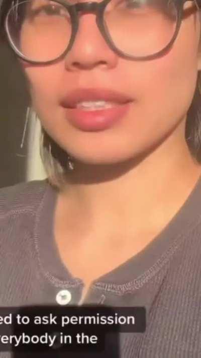 Tiktoker says you need permission to bring a white friend