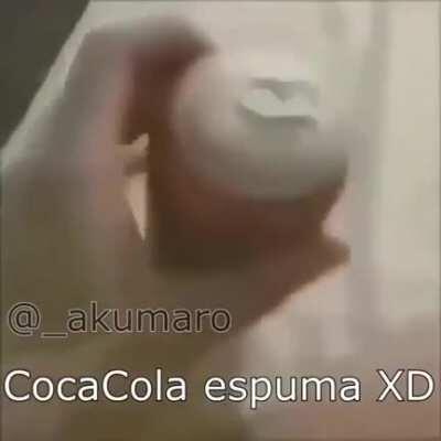 COCACOLA ESPUMAAAAAA
