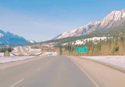 Cochrane to Banff
