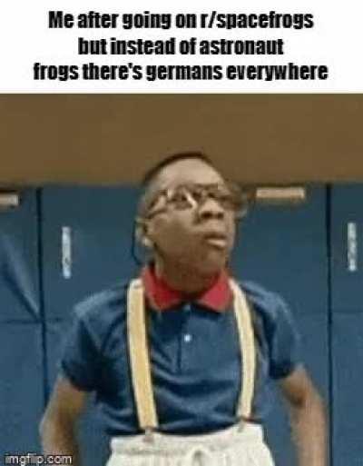 where astronaut frog