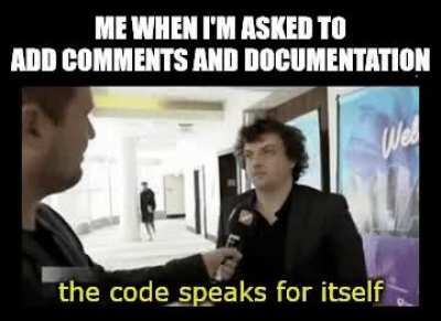 codeSpeaksForItself