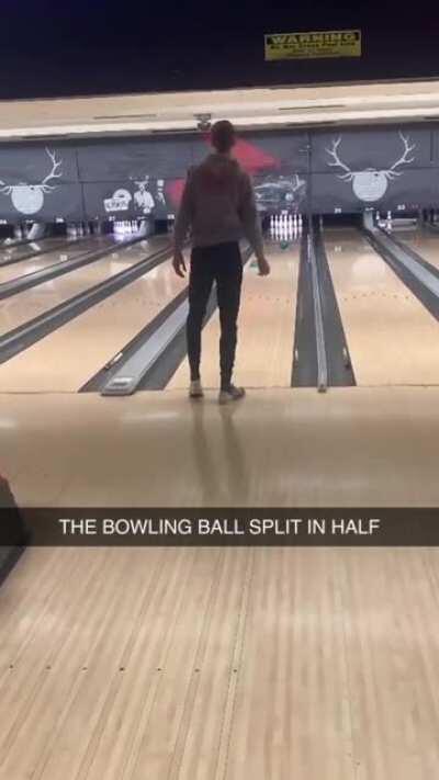It's a split or a strike?