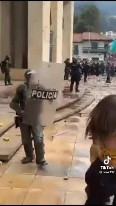 Colombian protesters dance in the face of injustice