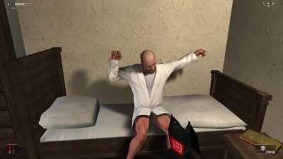 Nice way to wake up the patients