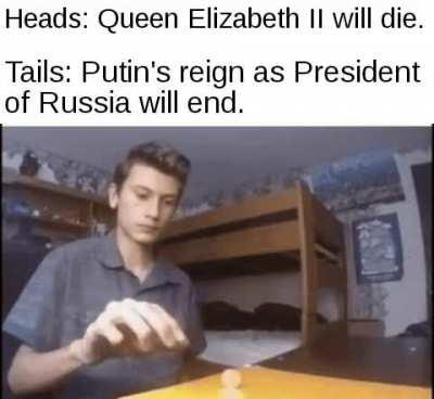 Yeah neither of those things are gonna happen.