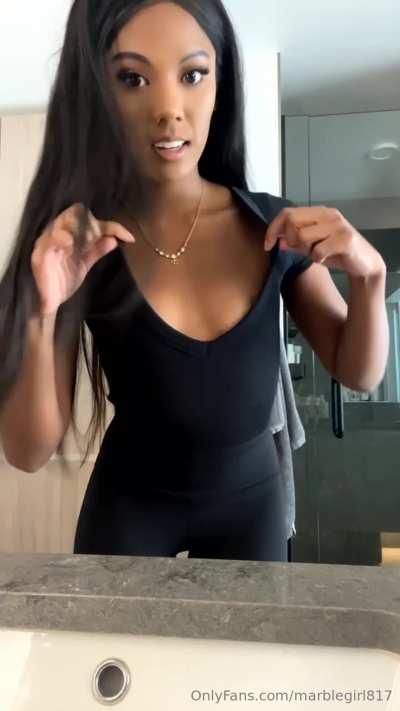 Showing off her marbles 🔥