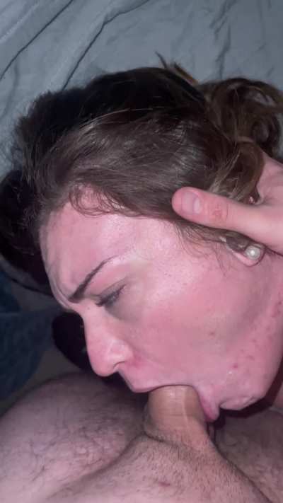 Need you to be balls deep making me tear up gagging