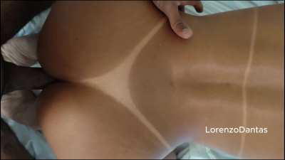 ♠️NAUGHTY HOTWIFE🔥 WITH HOT TANNED LINES WANTED HER ASS👌🏿TO BE FUCKED😱, BUT SHE WANTED ME TO FUCK HER BARE🍆. I DIDN'T THINK TWICE, I FUCKED HER ASS👌🏿SO GOOD WITH MY BBC🍆👌🏿! I HAD TO GAPE HER!