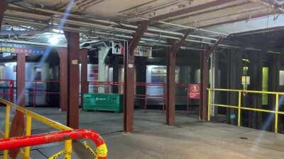 I&rsquo;ll miss this view from the Times Square shuttle platform once renovations wrap up..