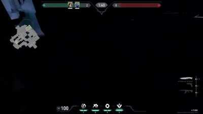 Omen can glitch into inaccessable room in icebox . WTF!!