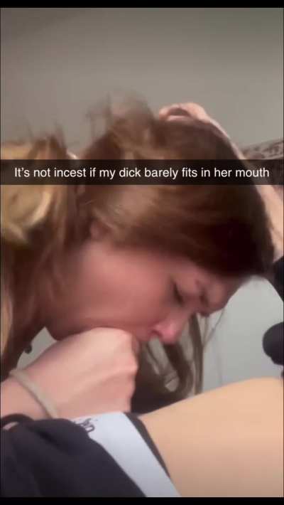 shes not my sister, shes a sex toy so its not incest