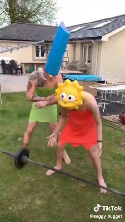 No recuerdo este cap de los Simpson , ayuda.