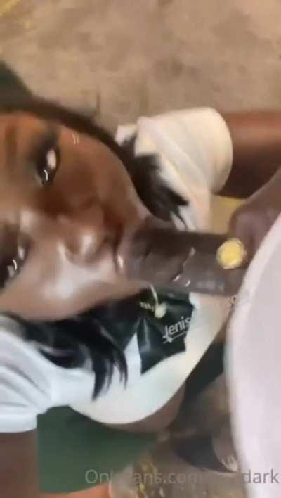 She needed to stop for some ice cream🍦Her full length Blowjob Tapes in Commenz 👇