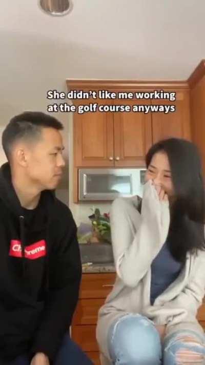 Got fired from my job at the golf course