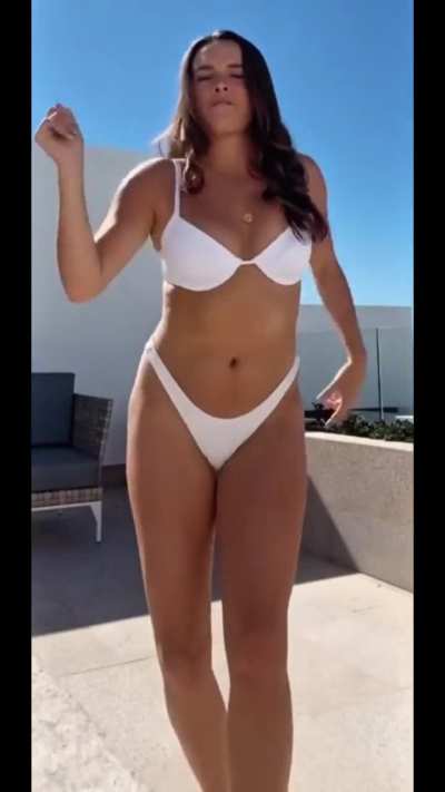 Pierson hot moves in bikini